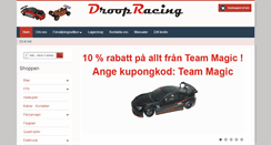 Desktop Screenshot of droopracing.se